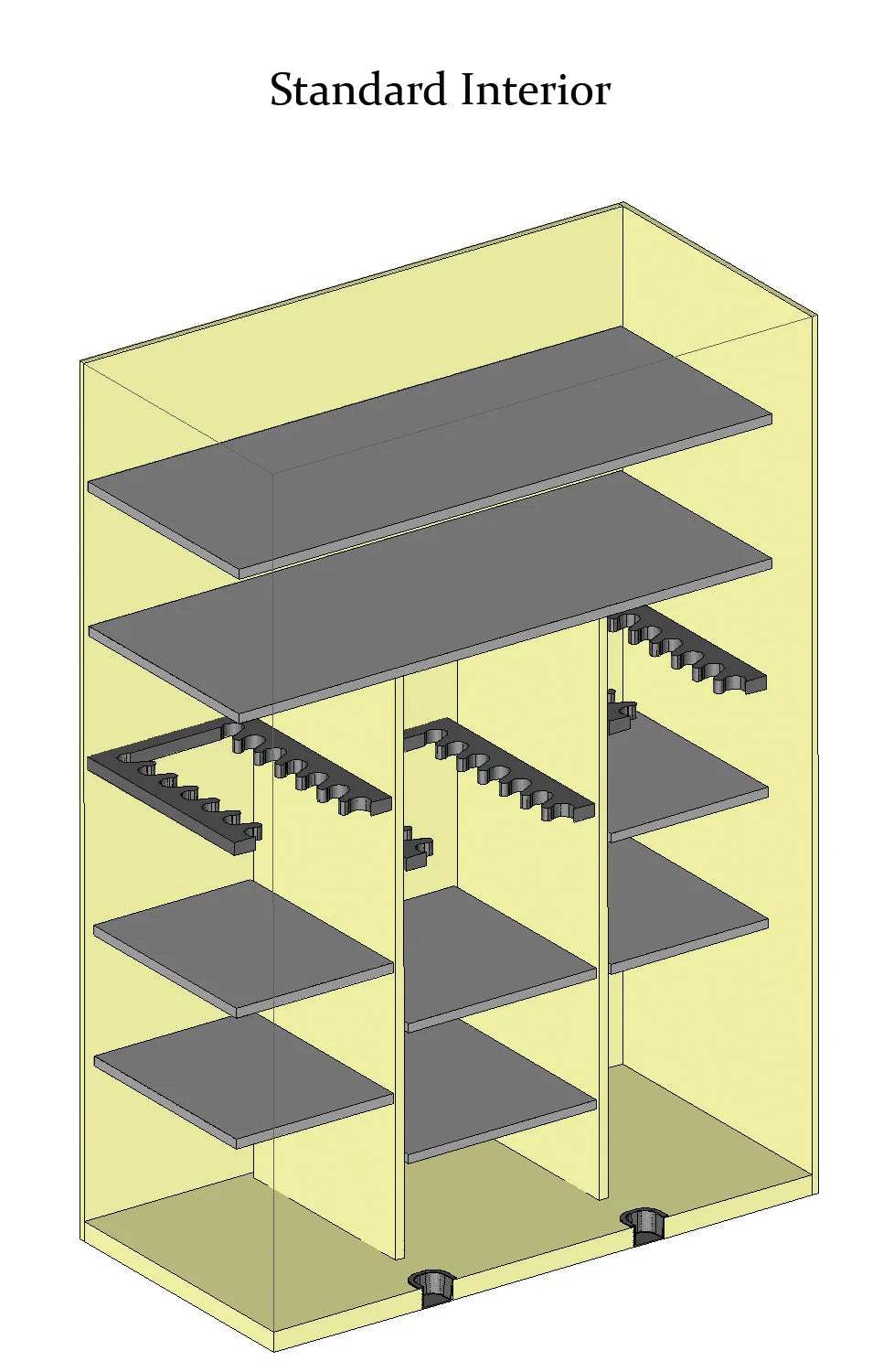 AMSEC BFX7250 42 + 2 Long Gun Safe