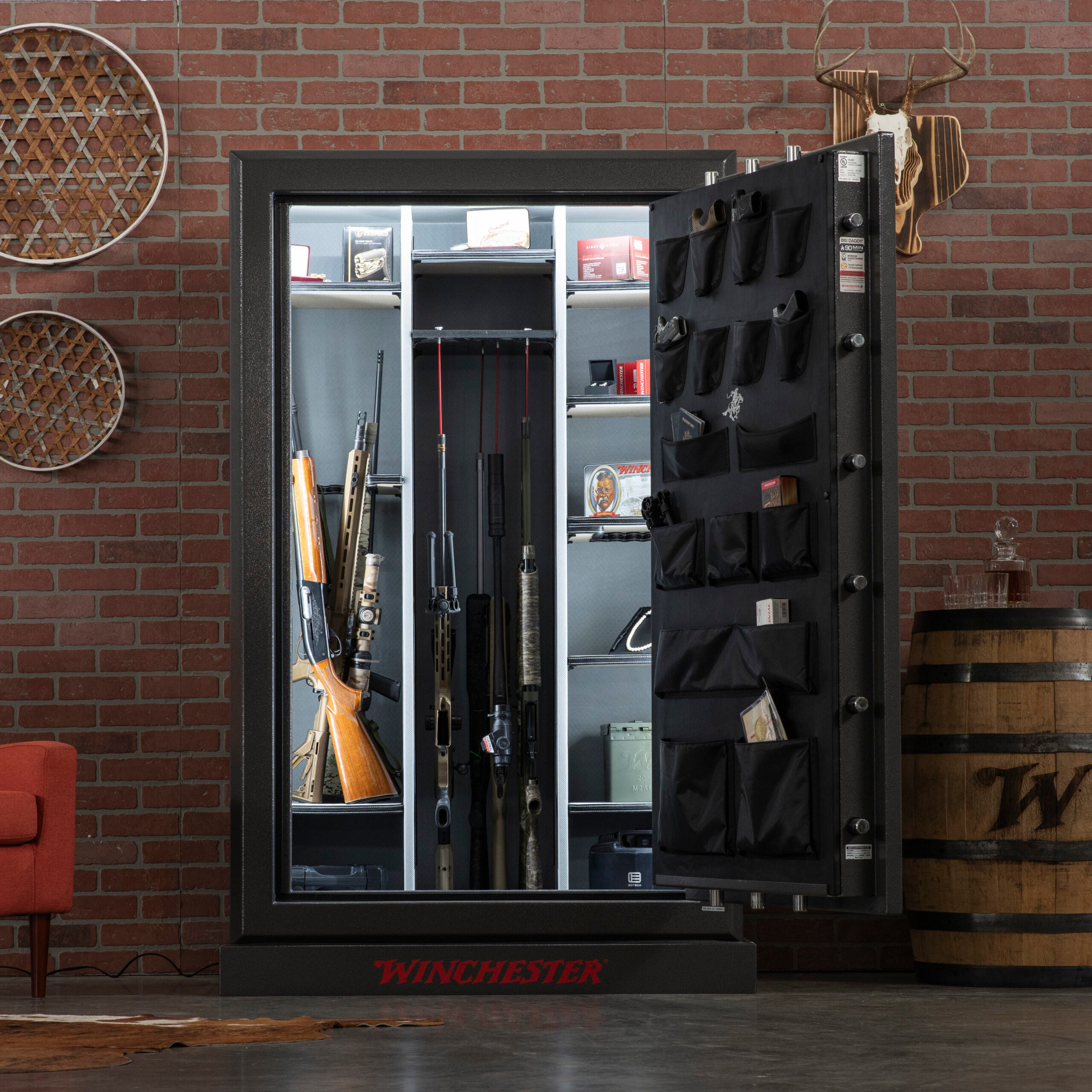 Winchester Safes Big Daddy XLT2 (BD-7246-52-16E) - 70 Long Gun Safe