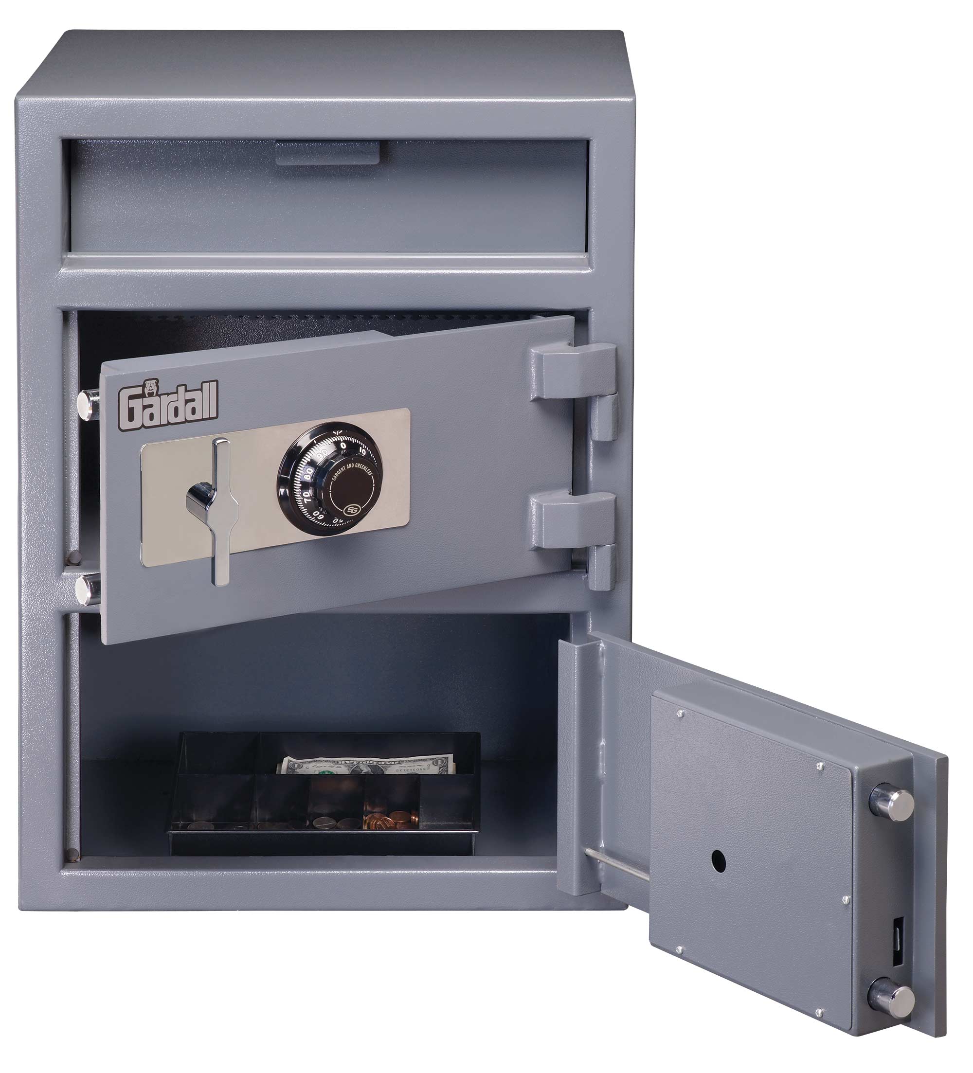 Gardall LCF2820EE Double Door Depository Safe - Electronic Lock