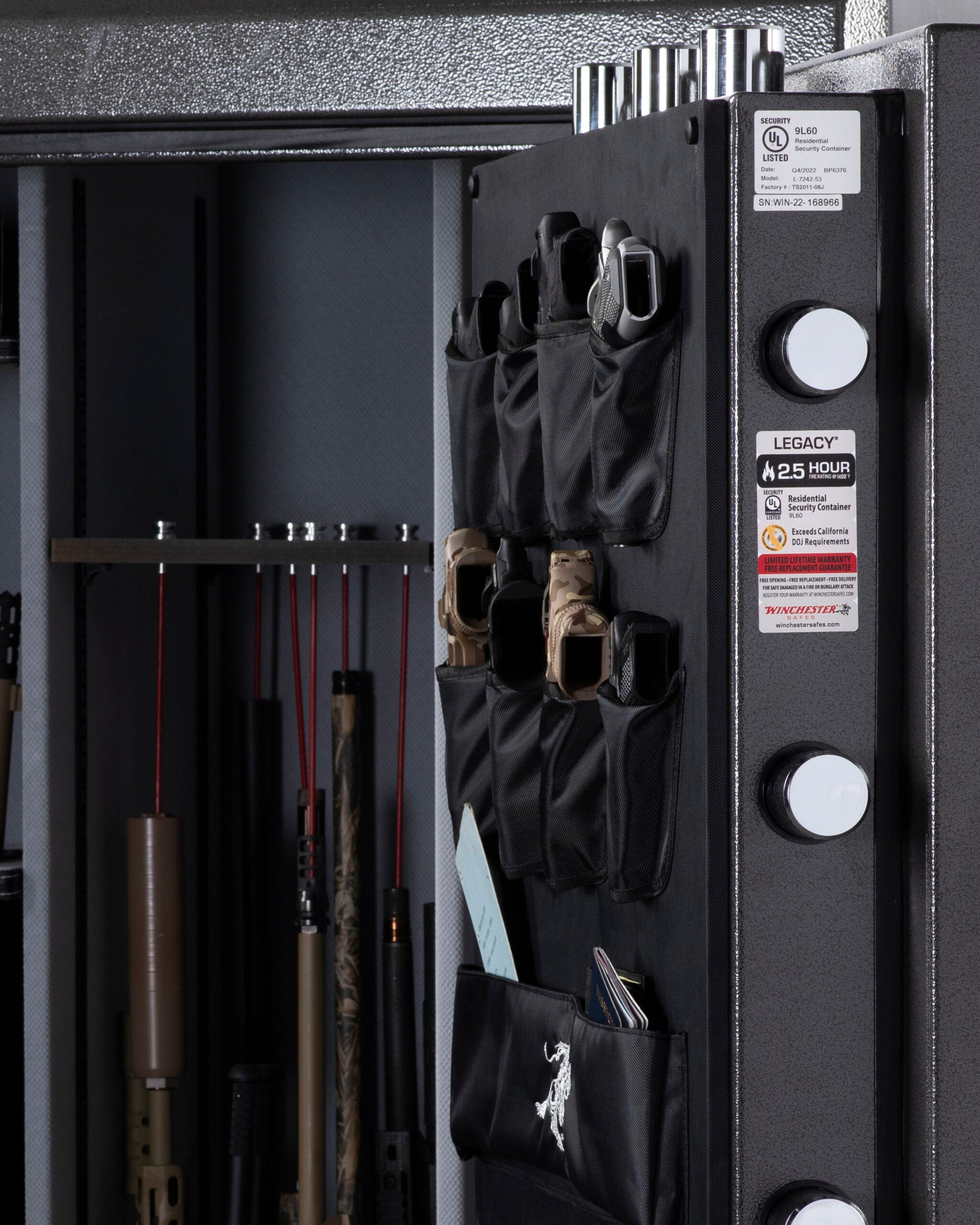 Winchester Safes Legacy 53 (L-7242A-53-7-E) - 60 Long Gun Safe