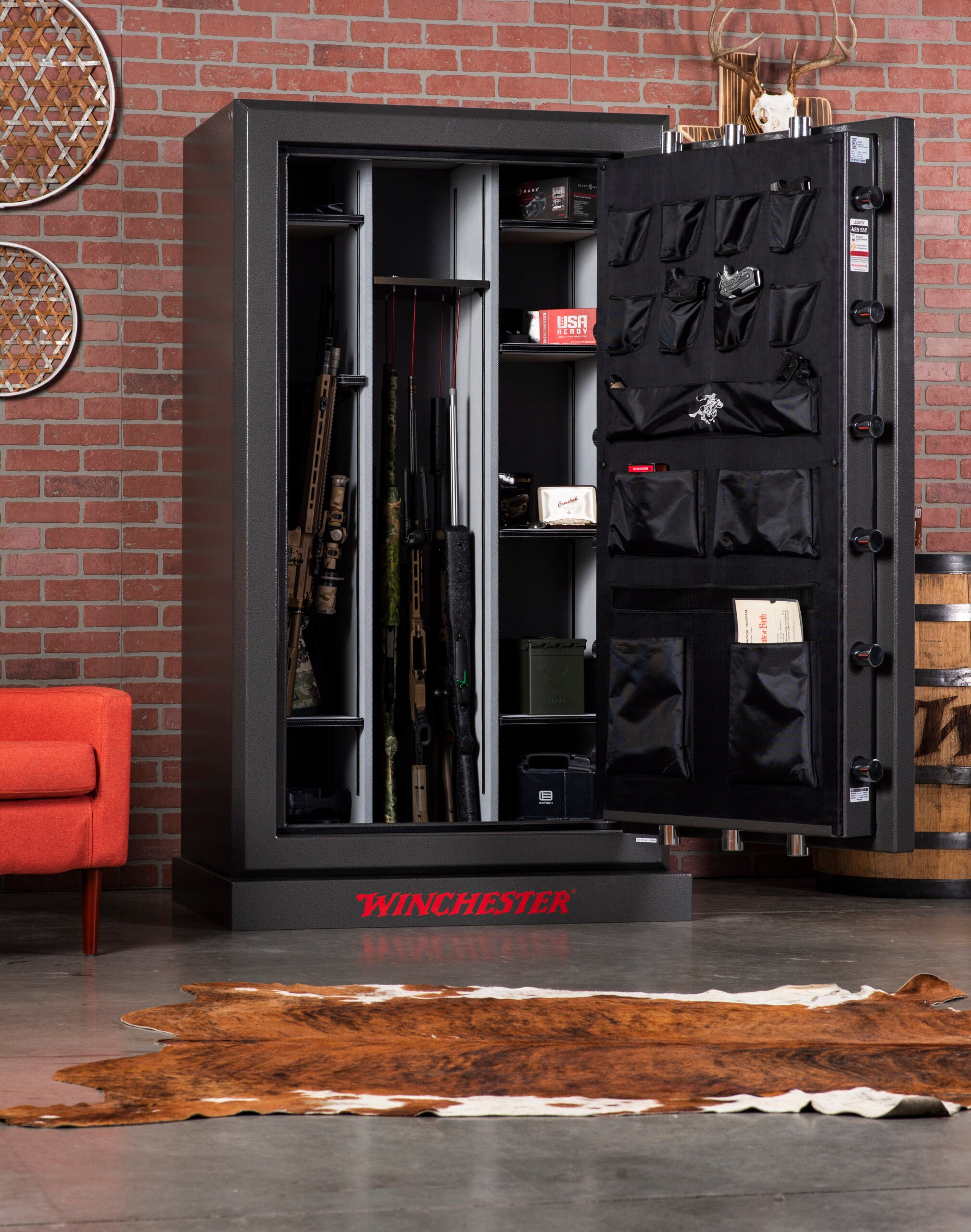 Winchester Safes Legacy 53 (L-7242A-53-7-E) - 60 Long Gun Safe