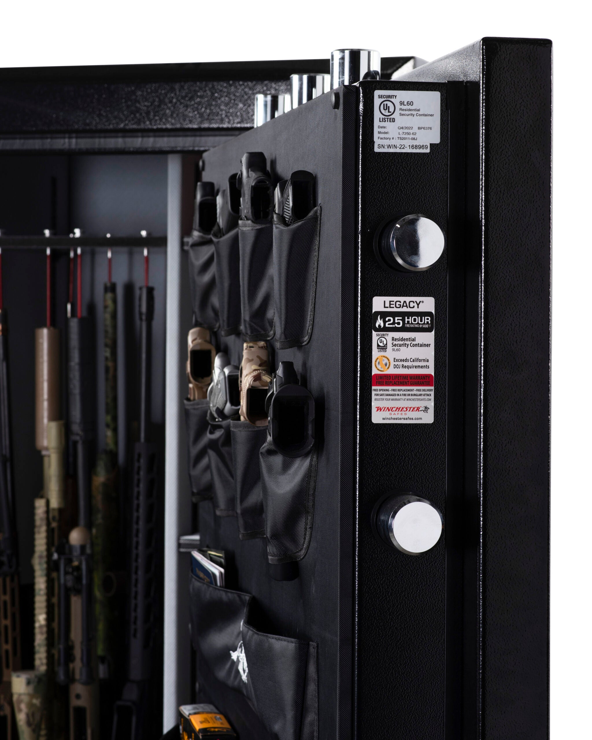 Winchester Safes - Legacy 62 (L-7250A-62-7-E) - 65 Long Gun Safe