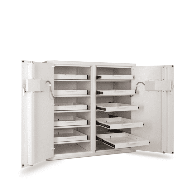 AMSEC NARCO3839 - Two Door Pharmacy Safe