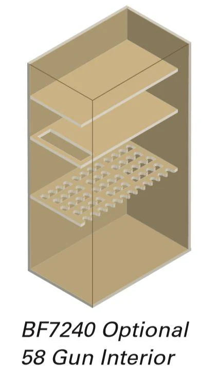 AMSEC BFX7240 36 + 2 Long Gun Safe