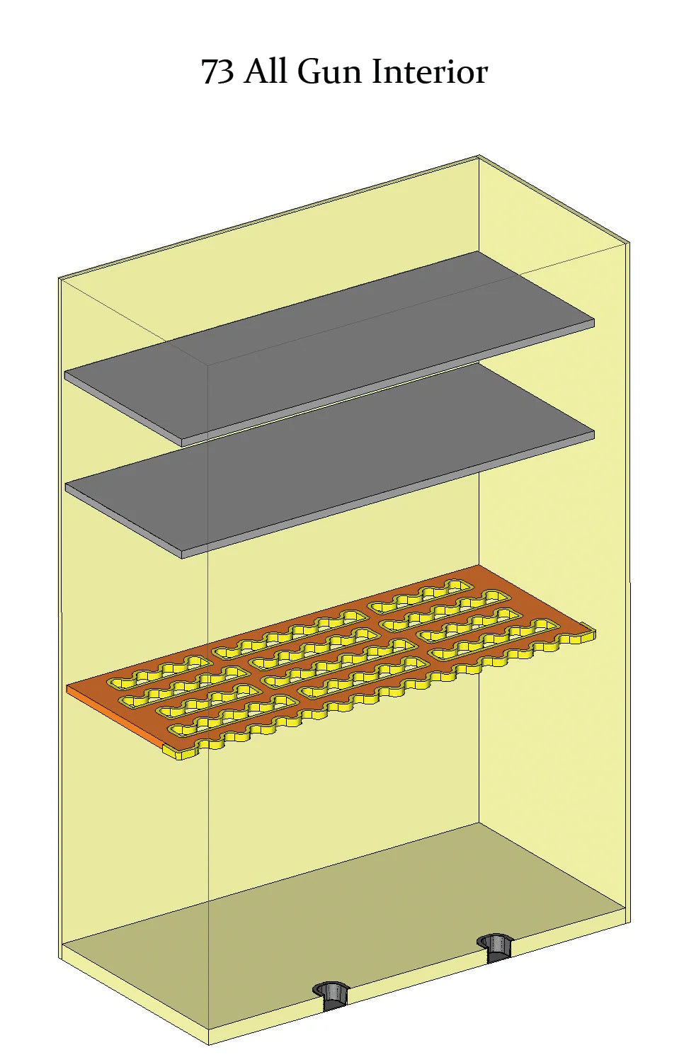 AMSEC BFX7250 42 + 2 Long Gun Safe