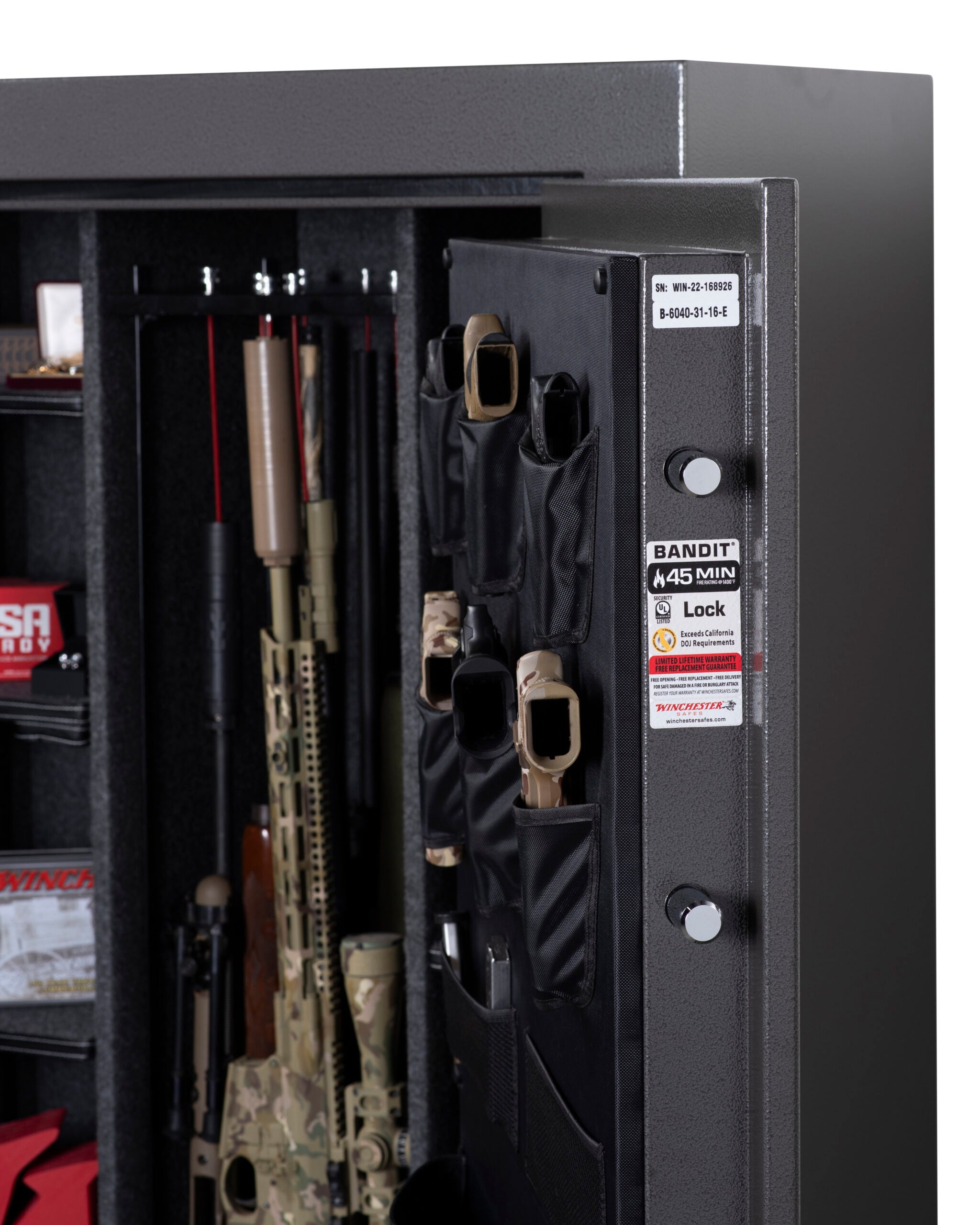 Winchester Safes Bandit 31 (B-6040-31-16-E) 40 Long Gun Safe