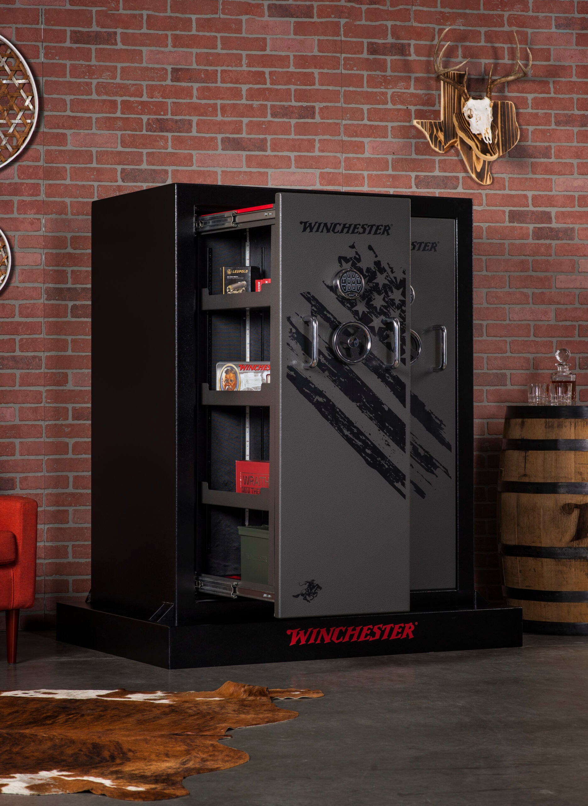 Winchester Safes - Defender Double Door Safe - DDD-6048-3 - 40 Gun Safe